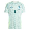 Officiële Voetbalshirt Mexico Santiago Gimenez 11 Uit 2024 - Heren